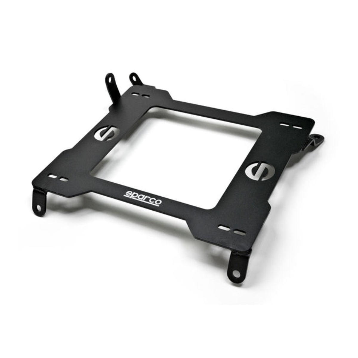 The Sparco 600 Seat Bracket for VW Beetle/Golf/GTI/Jetta/Rabbit (Mk5-Mk7) cars, on the Driver/Left side.