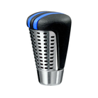 The blue Sparco 77 Collection Shift Knob.
