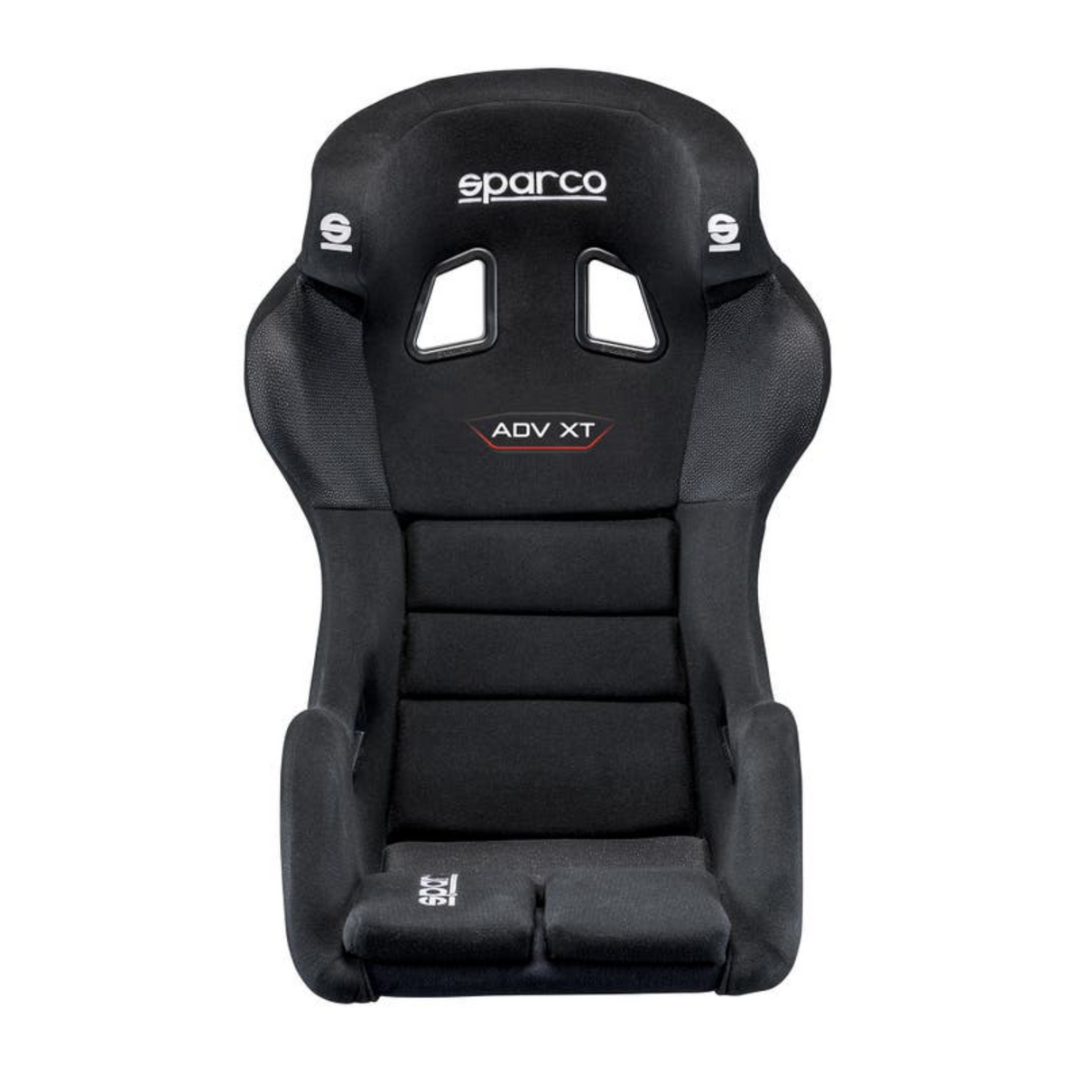 The front of the Sparco ADV XT FIA 8862-2009 Racing Seat.