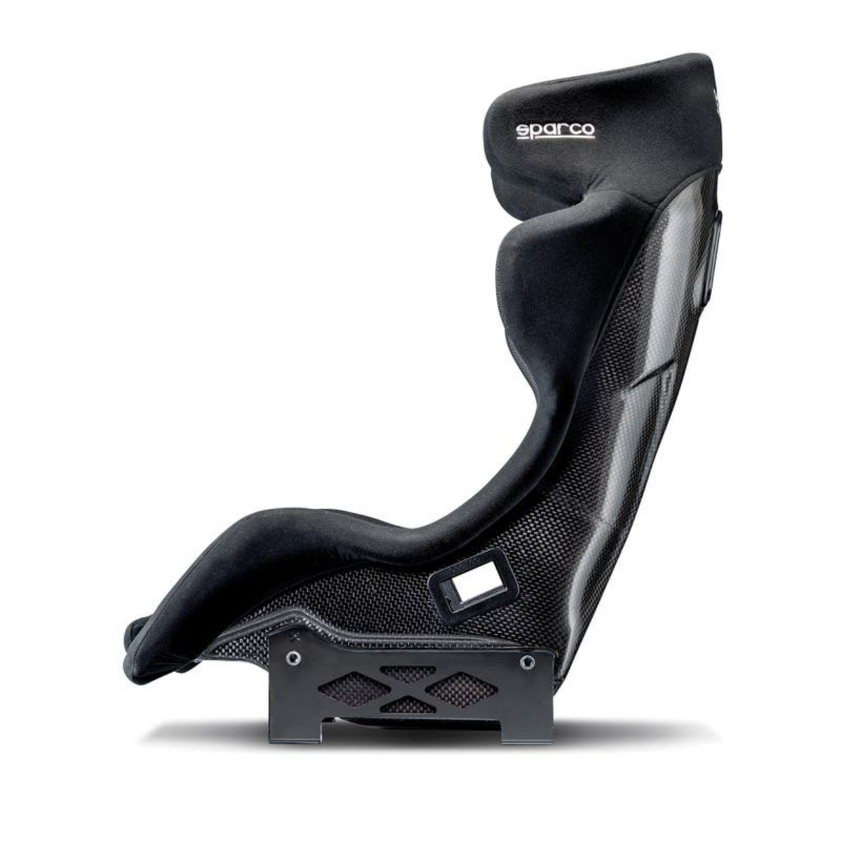 The side of the Sparco ADV XT FIA 8862-2009 Racing Seat.