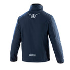The back of the Sparco Adventure FIA Jacket.