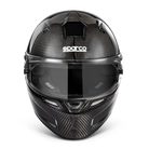 The front of the Sparco Air KF-7W Carbon K2015 Karting Helmet from Sparco.