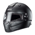 The flat black Sparco Air Pro RF-5W SA2020 Helmet from Sparco.