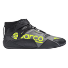 The black and yellow Sparco Apex RB-7 Racing Shoes.