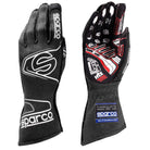 The black and grey Sparco Arrow RG-7 Evo Racing Gloves.