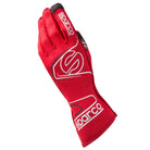 A single red Sparco Arrow RG-7 Evo Racing Glove.