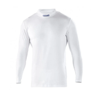 The white Sparco B-Rookie Karting Long Sleeve T-Shirt.