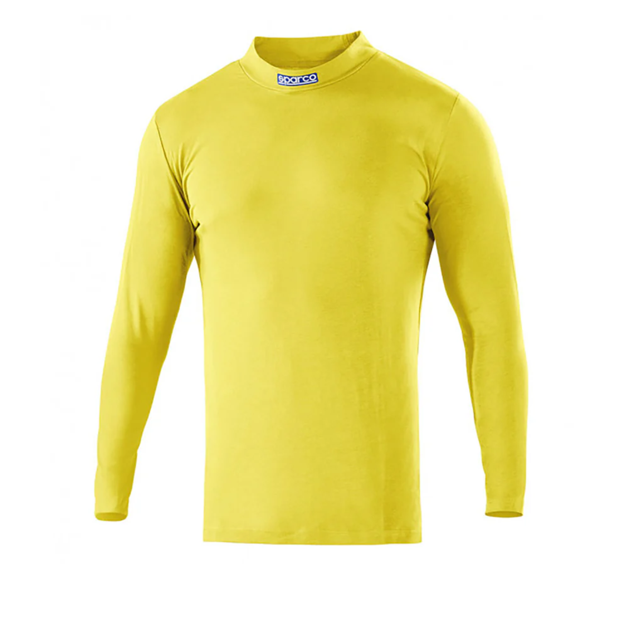 The yellow Sparco B-Rookie Karting Long Sleeve T-Shirt.