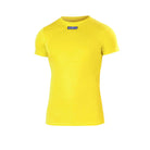 The yellow Sparco B-Rookie Karting T-Shirt.