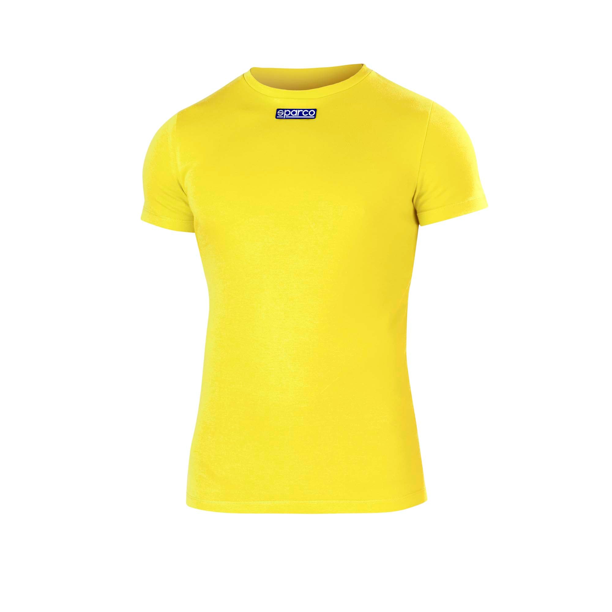 The yellow Sparco B-Rookie Karting T-Shirt.