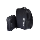 The Sparco Co-Driver Bag with the smaller bag detached from the main bag.