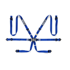 The blue Sparco Comp H-2 Endurance Aluminum Racing Harness.