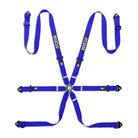 The blue Sparco Comp H-2 Racing Harness.