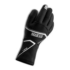 The black Sparco CRW All-Conditions Karting Gloves.