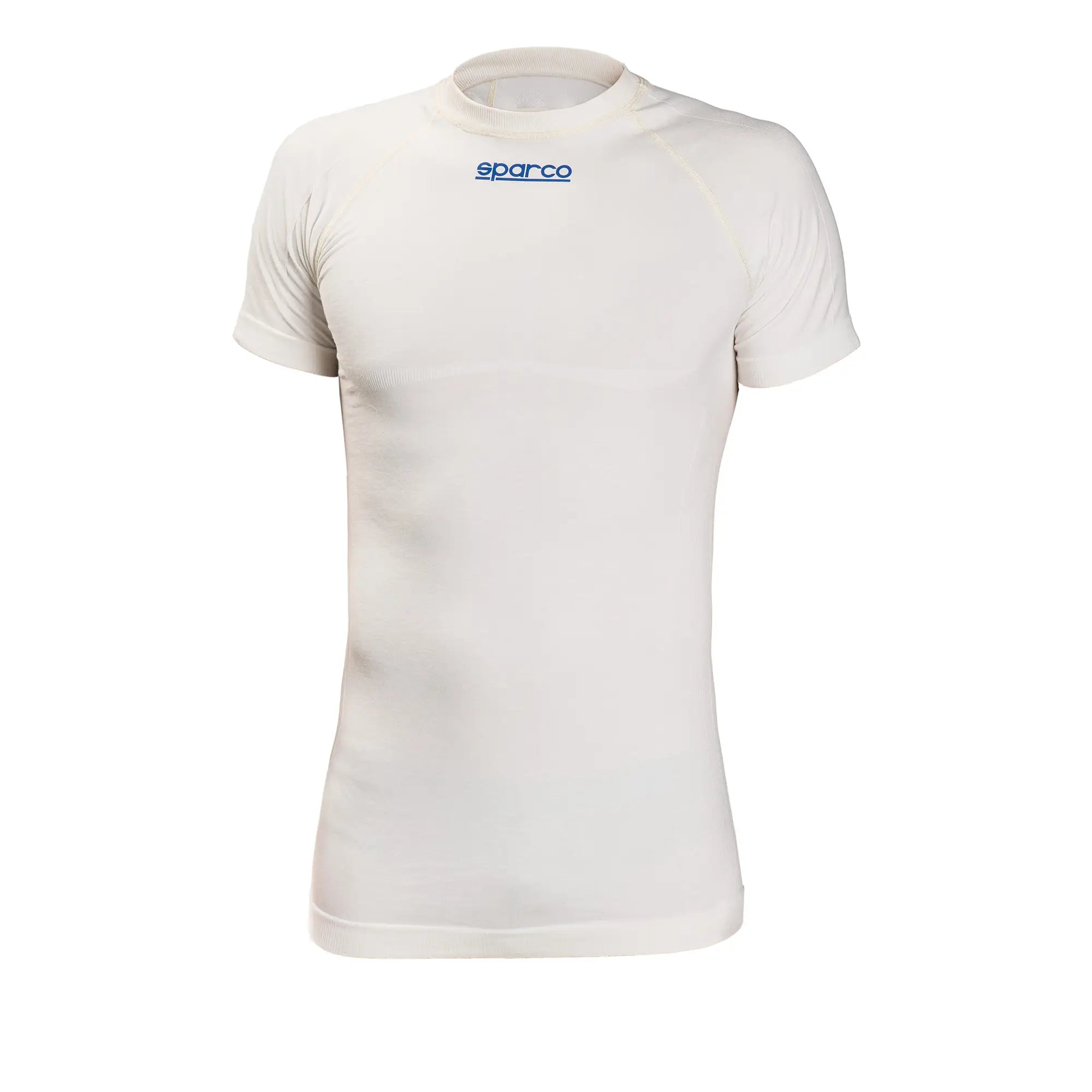 The white Sparco Delta RW-6 Fire Resistant Racing T-Shirt.