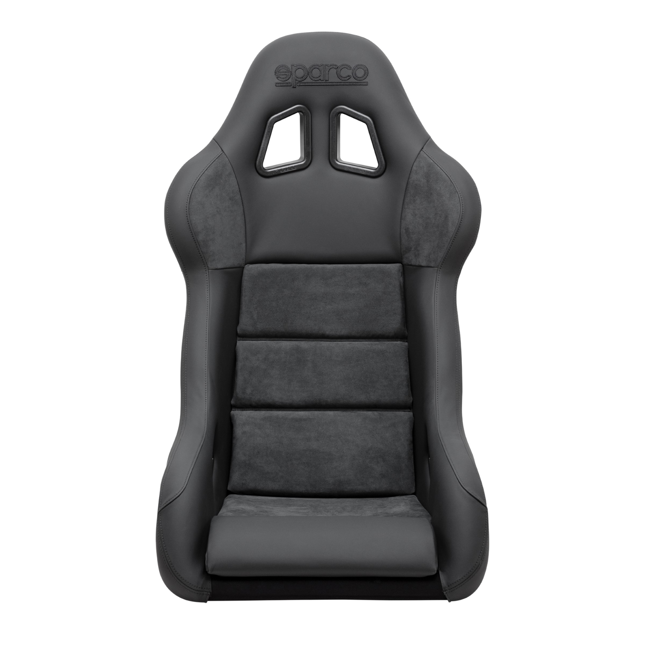 The front of the Sparco Evo L Performance Carbon Racing Seat.