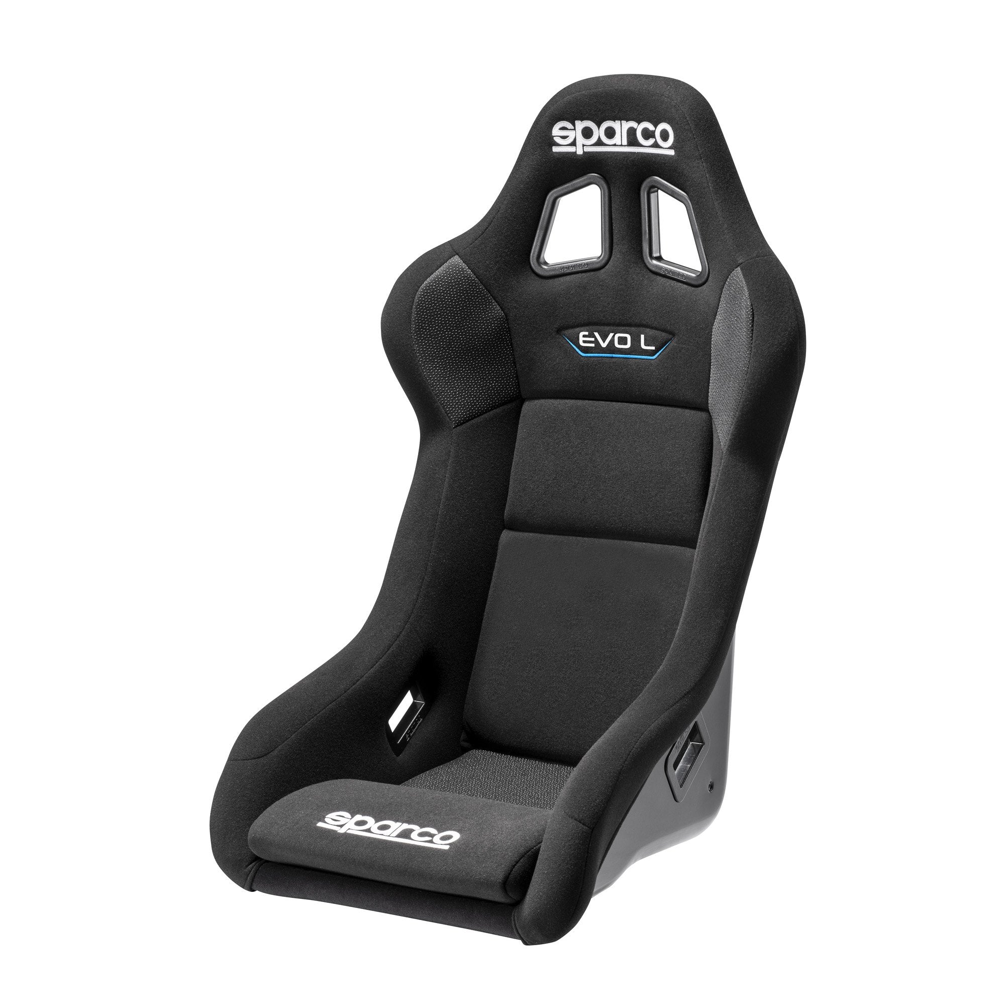 The Sparco Evo L QRT Fiberglass Racing Seat.