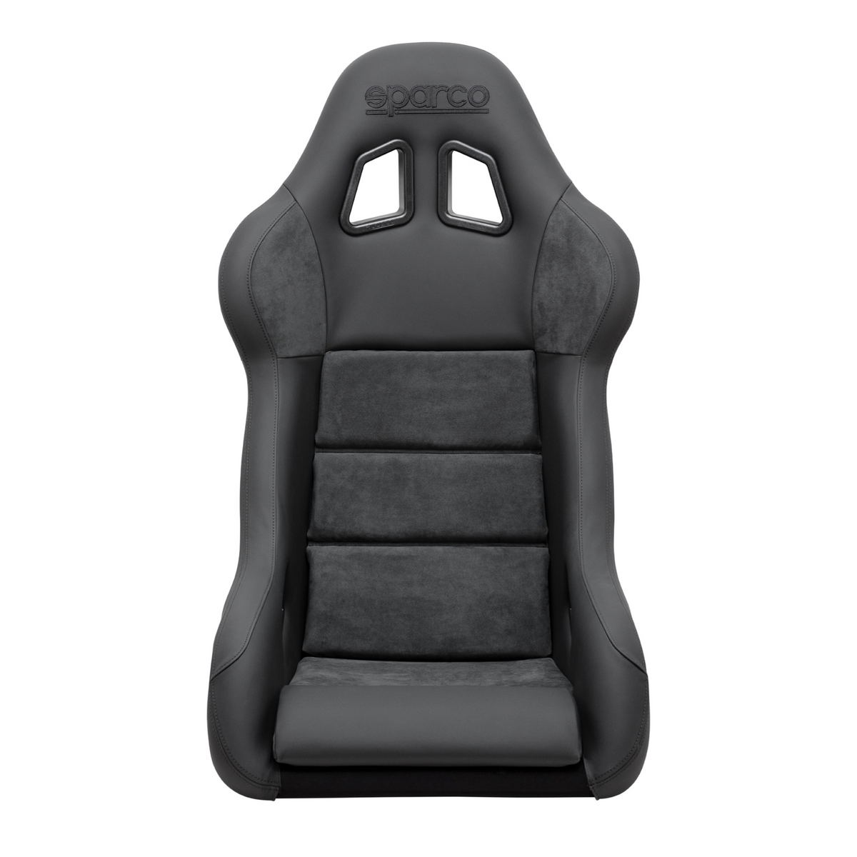 The front of the Sparco Evo Performance Carbon Racing Seat.