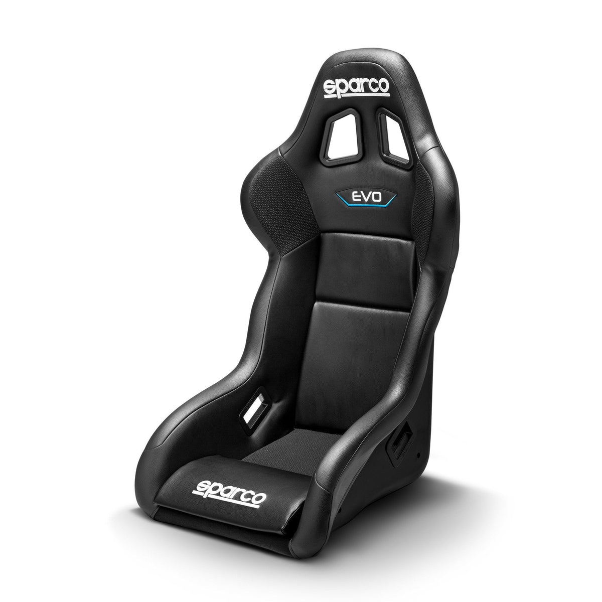 The Sparco Evo QRT Sky Fiberglass Racing Seat.