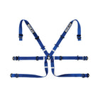 The blue FIA 8853-2016 rated Sparco Formula H-7 Racing Harness.