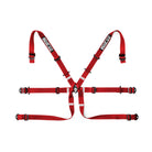 The red FIA 8853-2016 rated Sparco Formula H-7 Racing Harness.