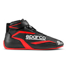 The black and red Sparco Formula Racing Shoes.