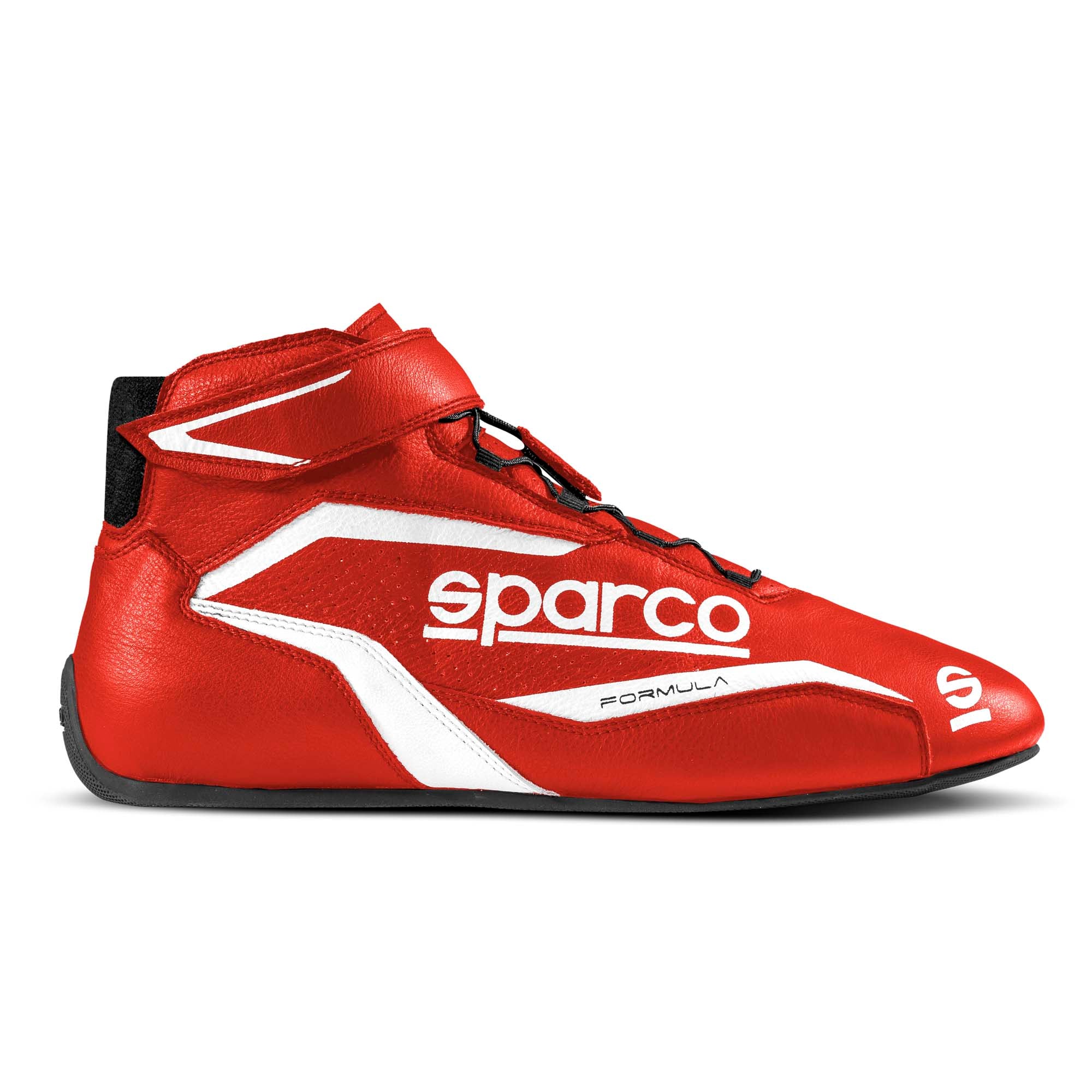 The red and white Sparco Formula Racing Shoes.
