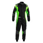 The black and green Sparco Futura Racing Suit from Sparco.