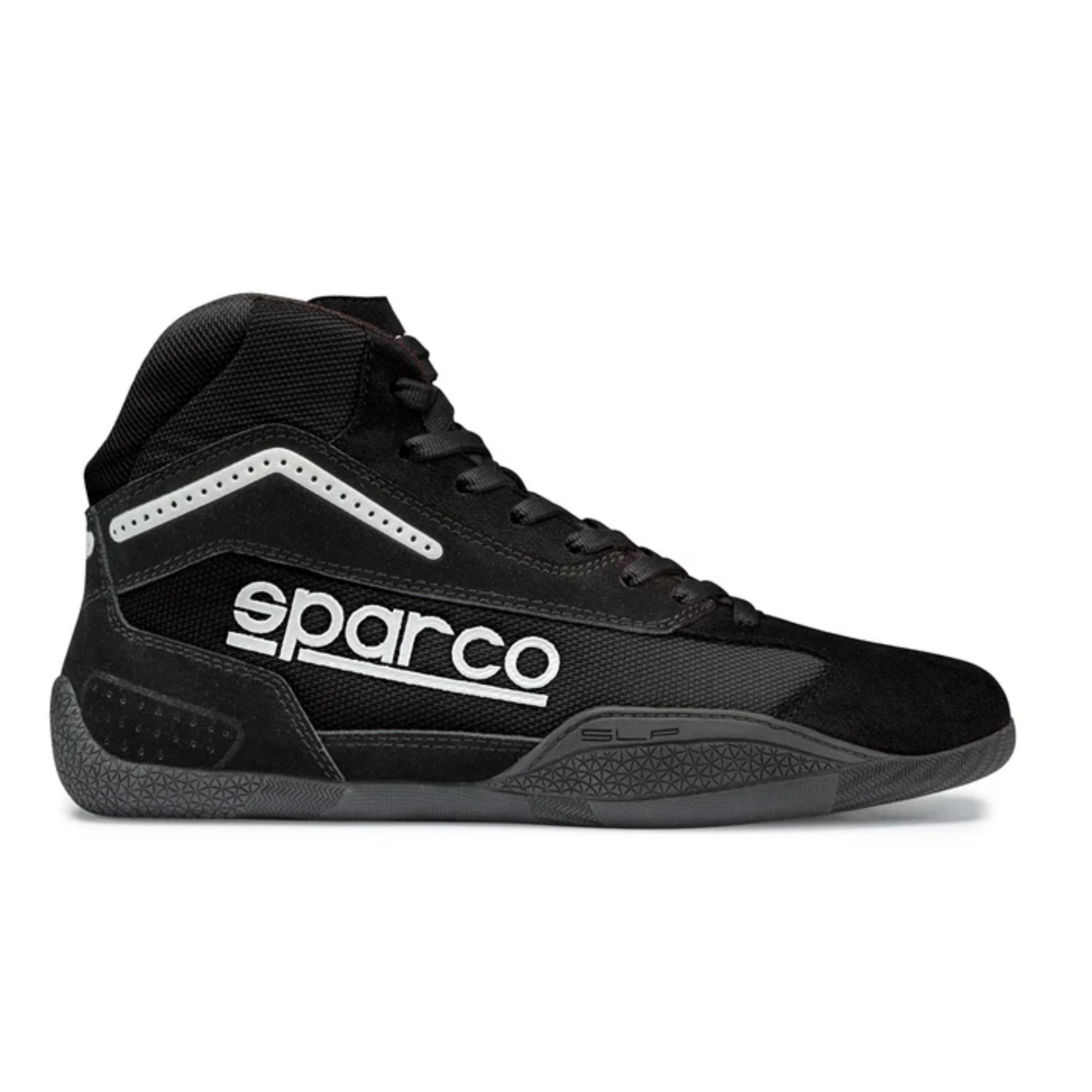 The black Sparco Gamma KB-4 Karting Shoe.