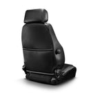 The back of the black Sparco GT Seat at an angle.