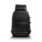 The back of the black Sparco GT Seat.