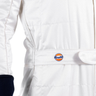 The waist of the Sparco Gulf Competition Racing Suit.