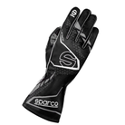 The black and gray Sparco K-Attack Karting Gloves from Sparco.
