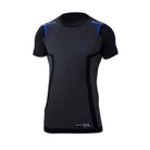 The black and blue Sparco K-Carbon Karting T-Shirt.