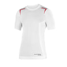 The white and red Sparco K-Carbon Karting T-Shirt.