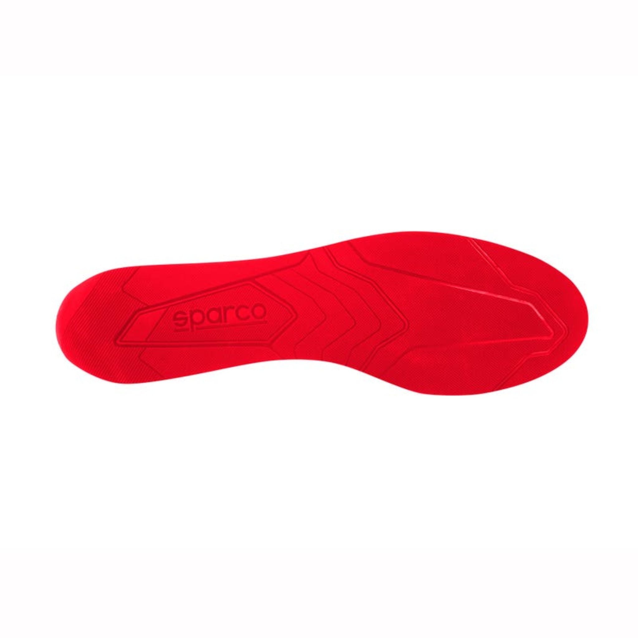 The sole of the Sparco K-Formula Infinity Karting Shoes.