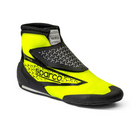 The yellow and black Sparco K-Prime Karting Shoes.