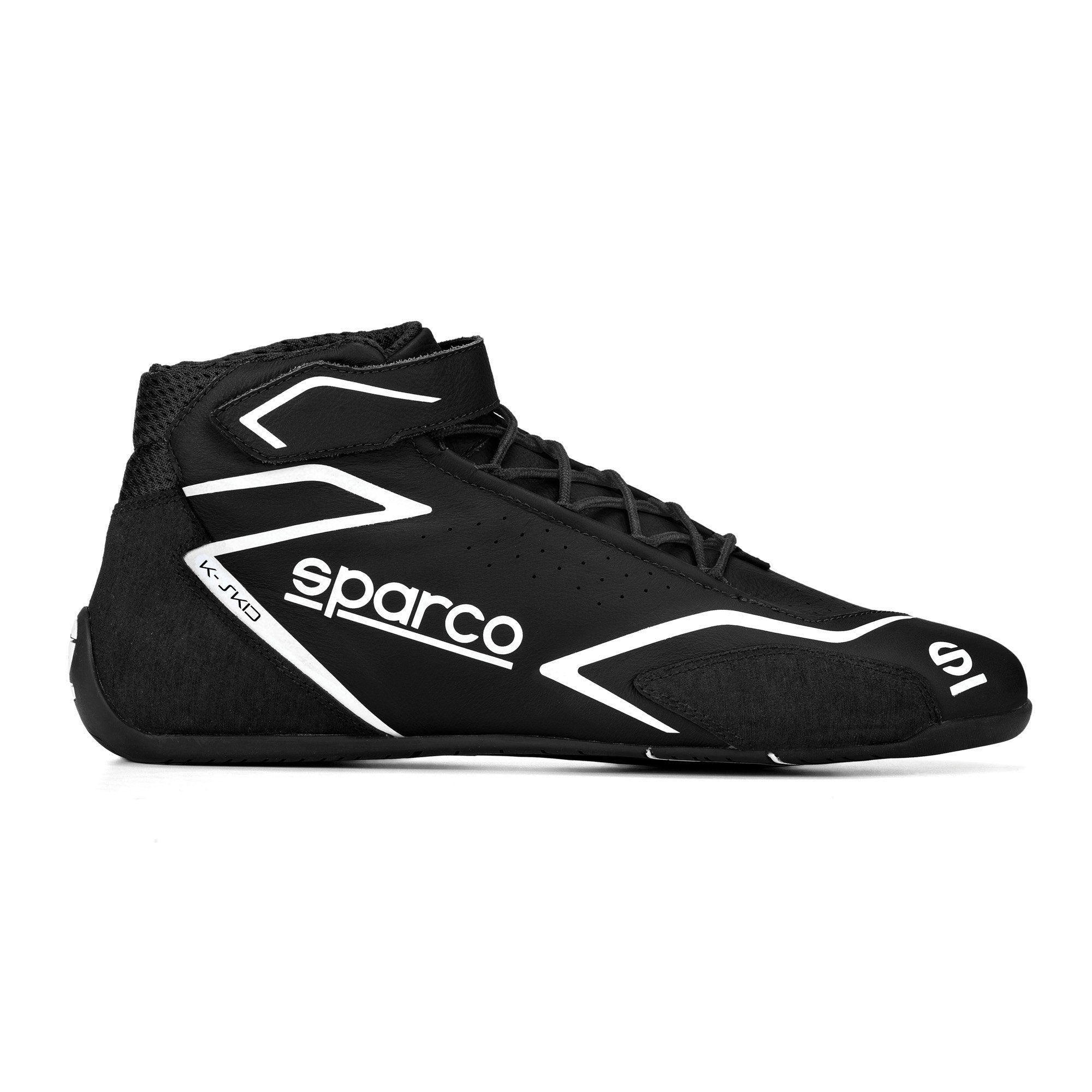 The black Sparco K-Skid Karting Shoe.