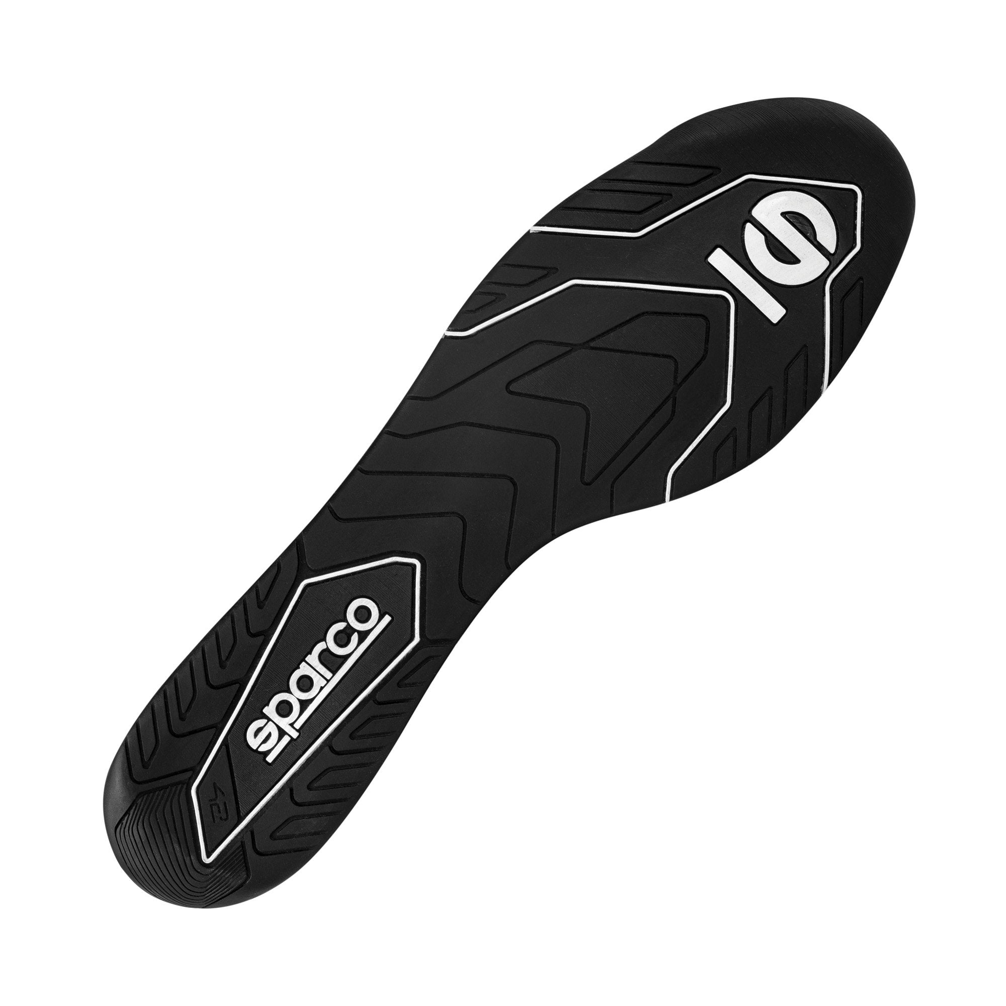 The sole of the Sparco K-Skid Karting Shoe. all-groups
