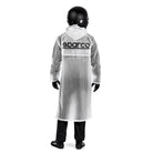 The back of the Sparco Kart Rain Cloak.
