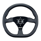 The black leather Sparco L360 Steering Wheel.