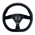 The black suede Sparco L360 Steering Wheel.