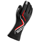 The black 2024 model Sparco Land Racing Gloves.