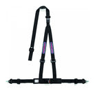 The black Sparco Martini Racing 2 Inch 3-Point Dual Release Street Harness.