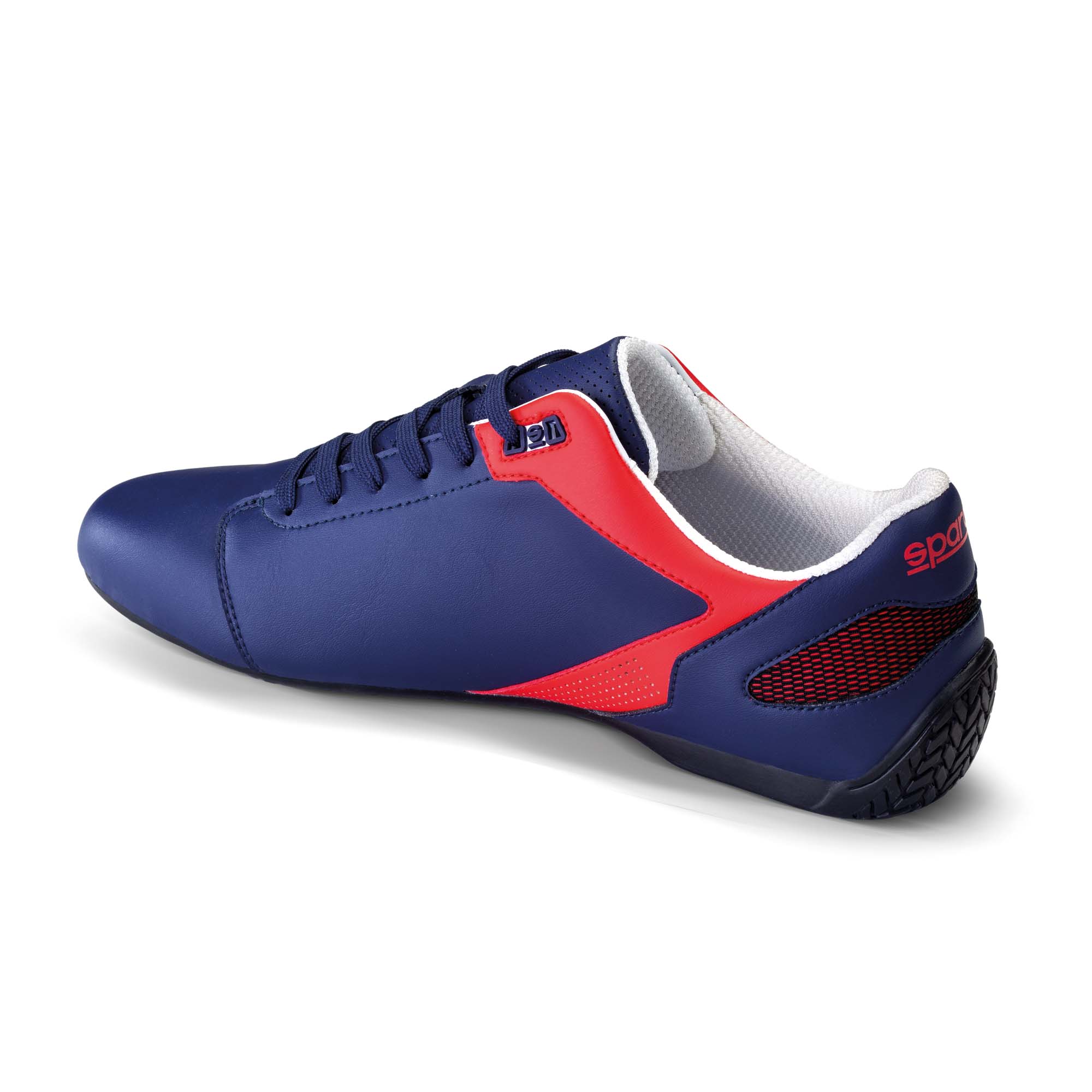 The inside of the Sparco Martini Racing SL-17 Street Shoes.