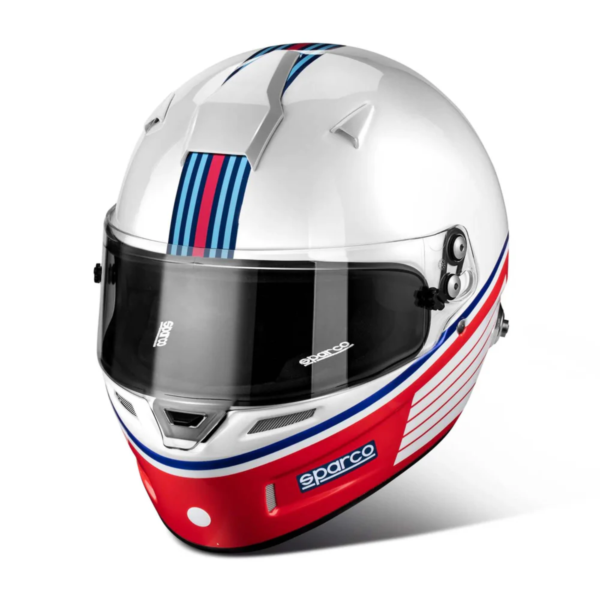 The Sparco Martini Racing Stripes RF-5W SA2020 Helmet from Sparco.