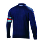 The back of the navy Sparco Martini Racing Wool Crewneck Sweater.