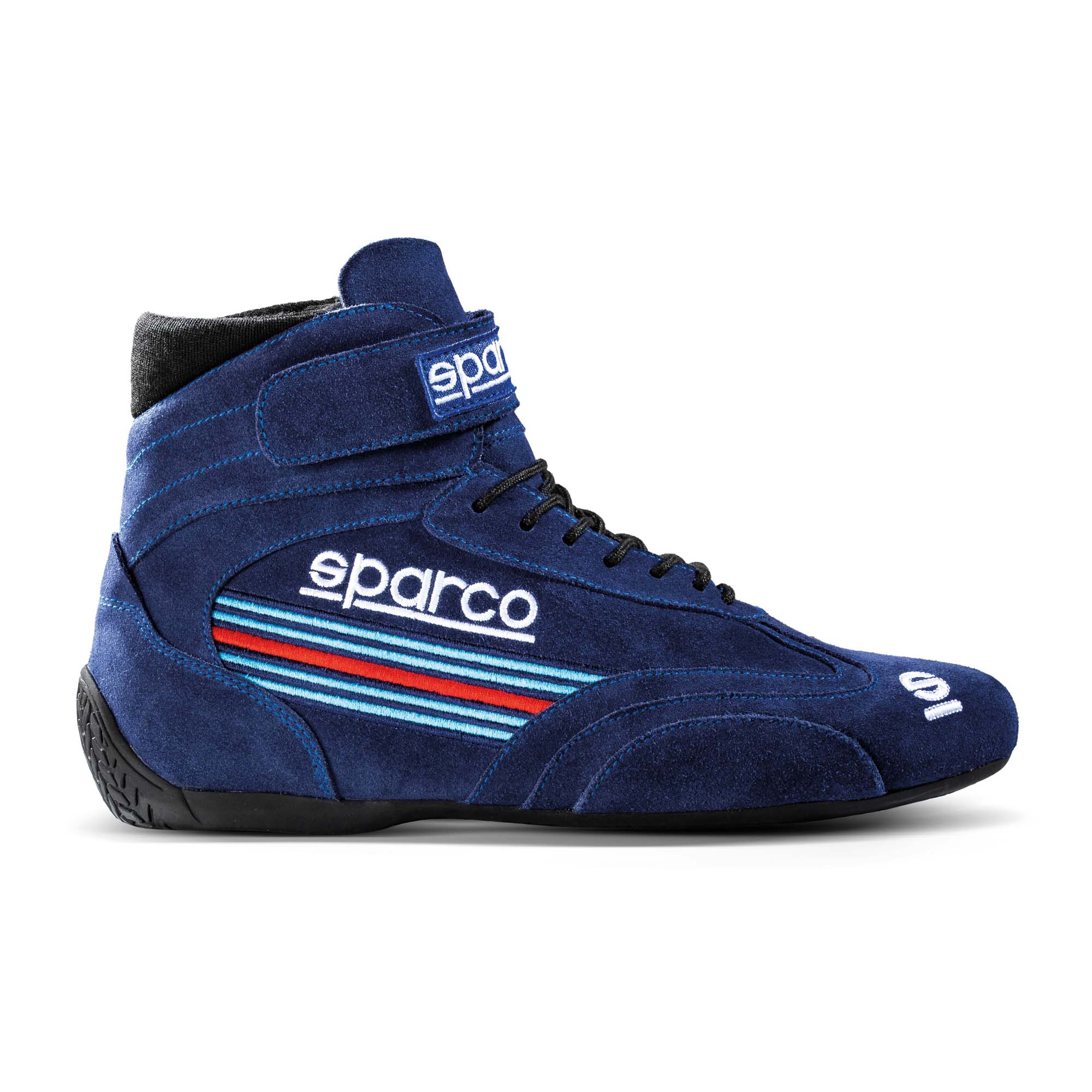 The navy Sparco Martini Top Racing Shoes.
