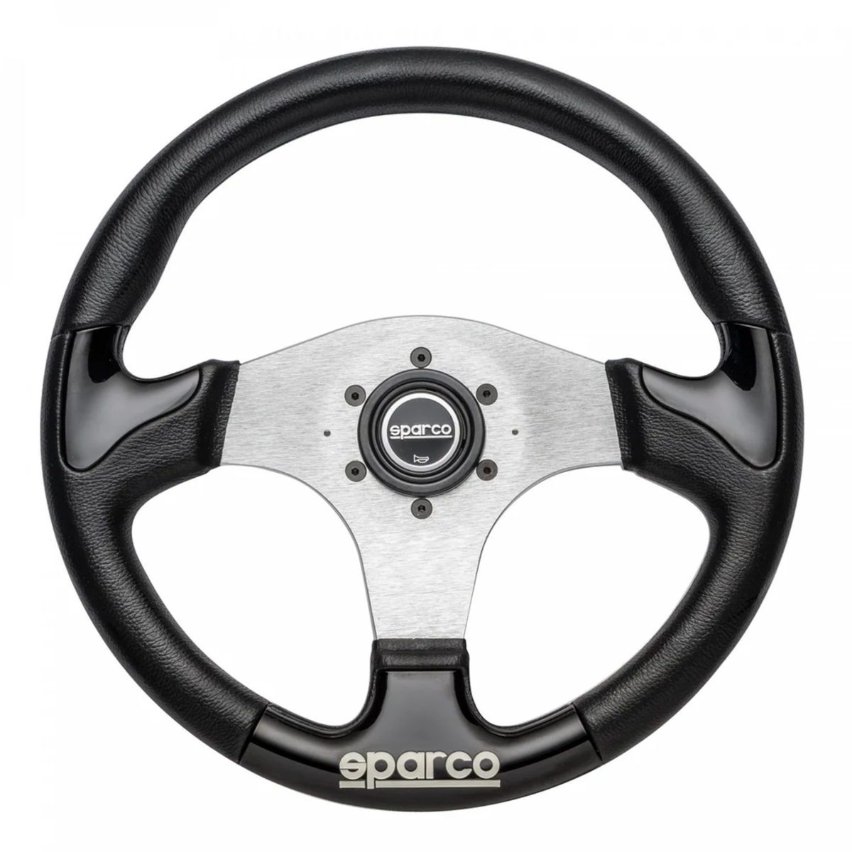 The black Sparco P-222 Street Steering Wheel.