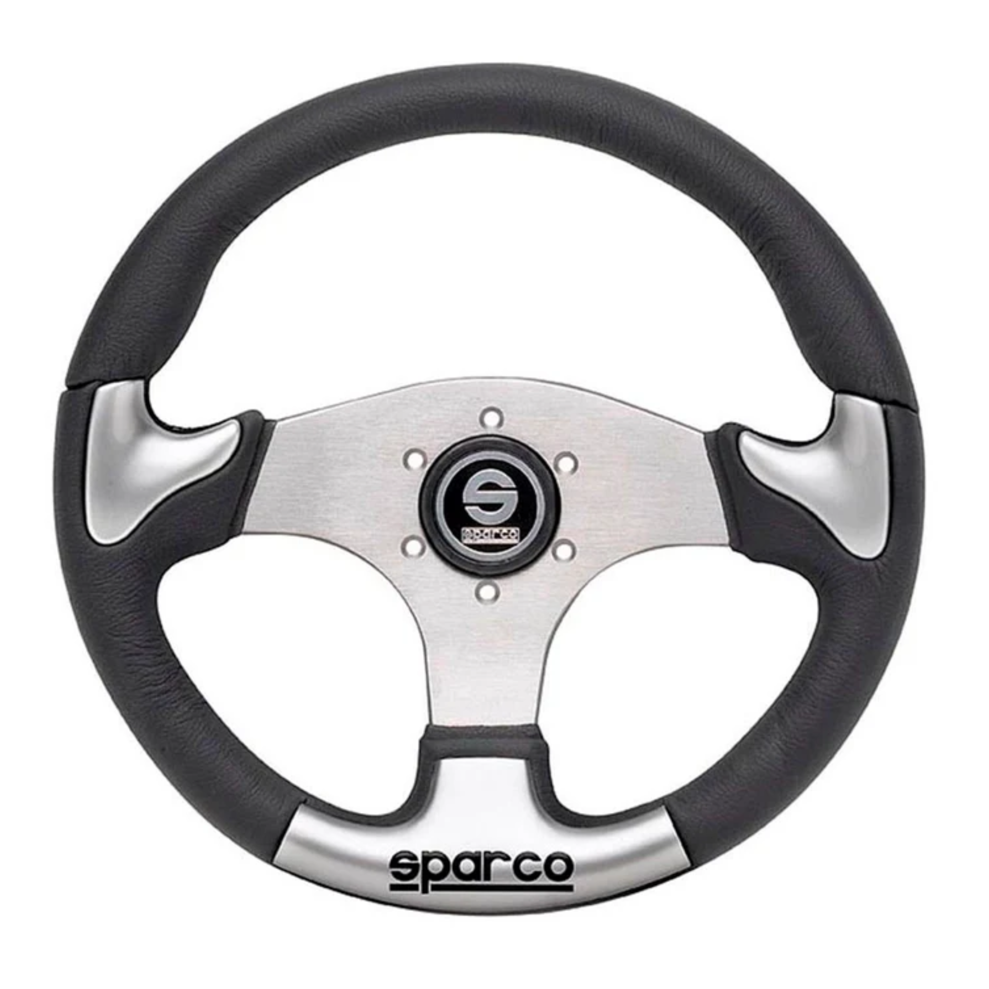 The grey Sparco P-222 Street Steering Wheel.